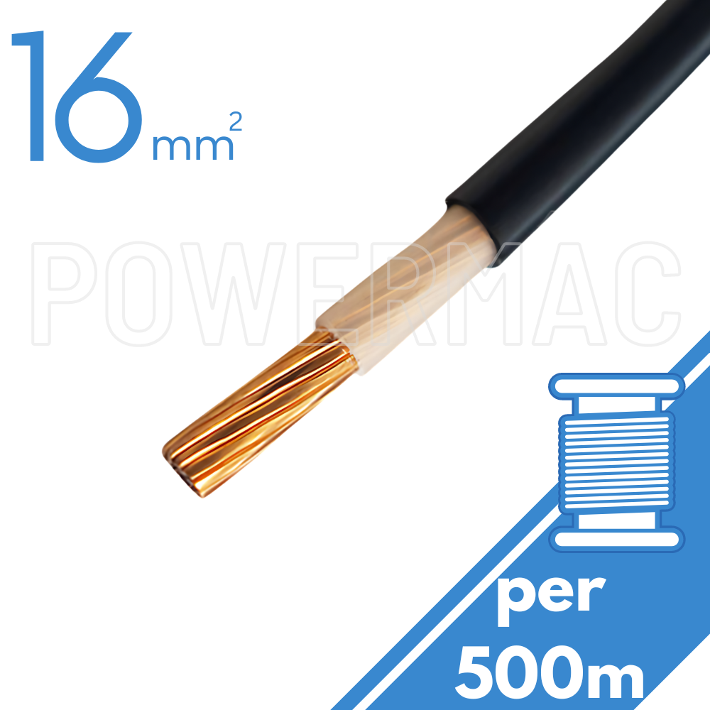 16mm 1C Cooper XLPE/PVC 1KV
