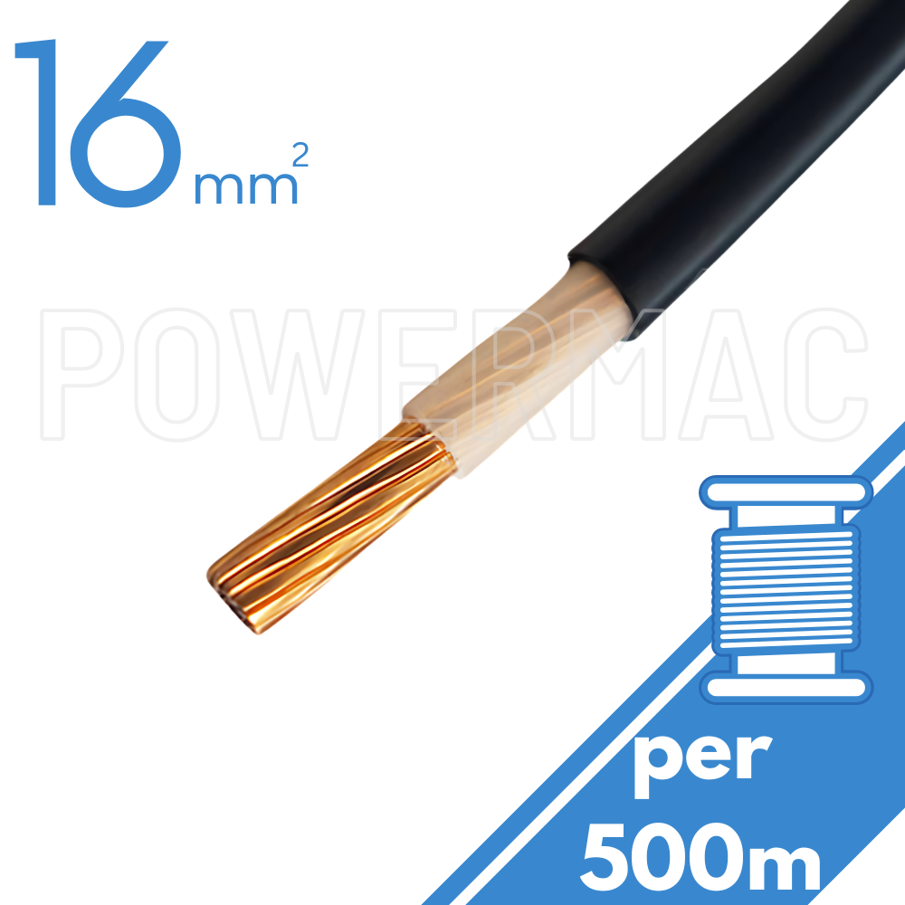 Agente de mudanzas Laboratorio Culpable 16mm 1C Cooper XLPE/PVC 1KV - Various Cable Brands