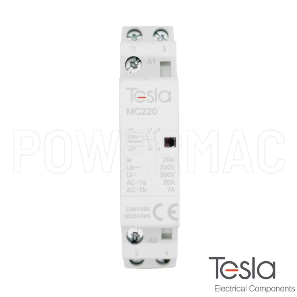 2 Pole 20A 240V Modular Contactor