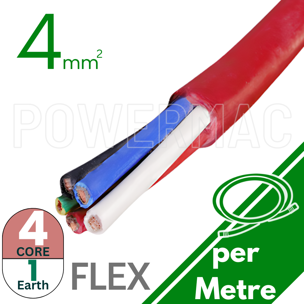 4mm 4C+E Thermoflex Fire Rated Cable