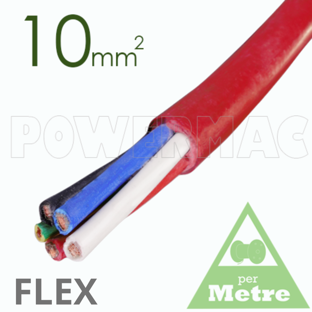 10mm 4C+E Thermoflex Fire Rated Cable