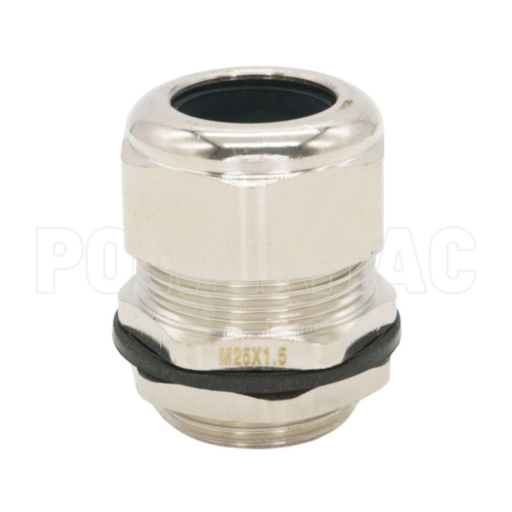 25mm EMC Brass Cable Gland Multi Sized IP68 Thread size 13.0mm - 18.0mm