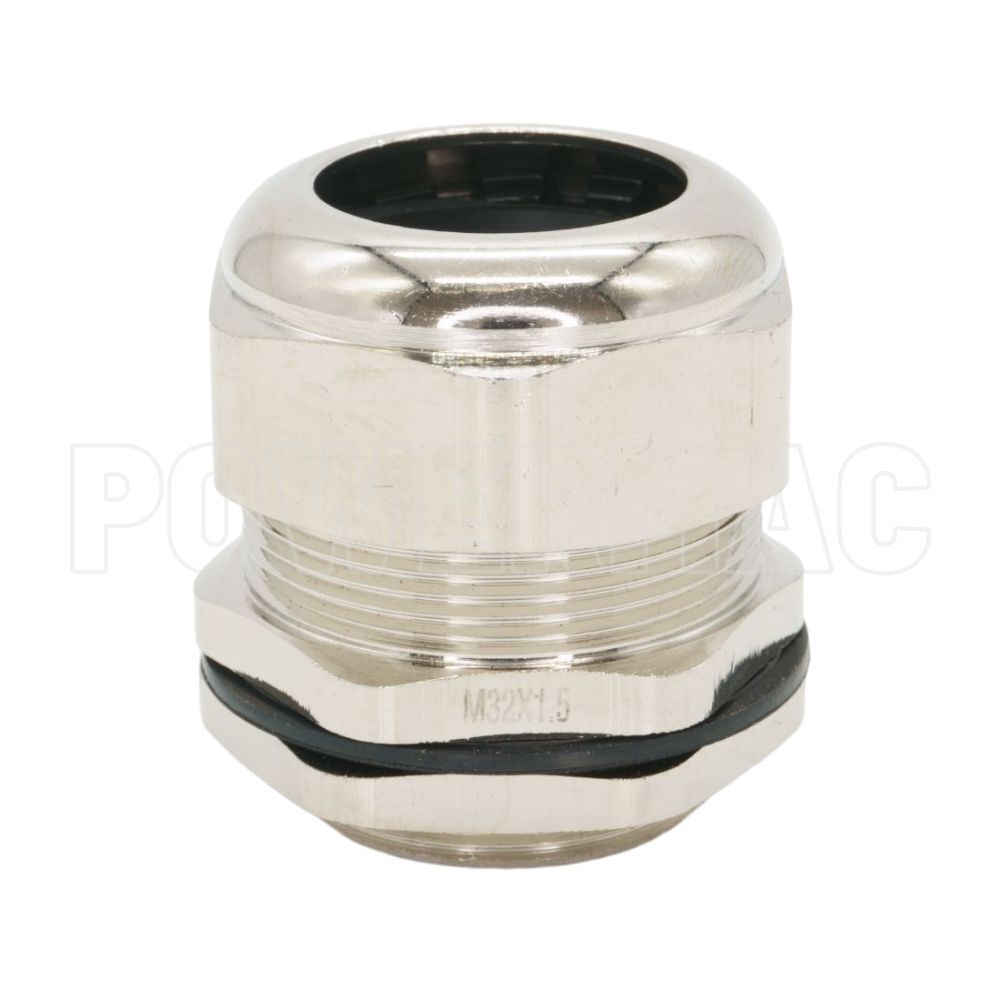 32mm EMC Brass Cable Gland Multi Sized IP68 Thread size 18.0mm - 24.5mm